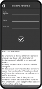 BACKUP E RIPRISTINO