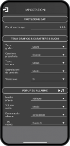 IMPOSTAZIONI