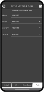 NOTIFICHE PUSH
